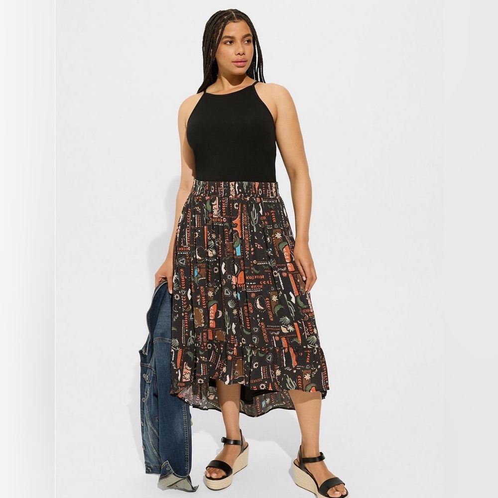Torrid High-Low Maxi Skirt